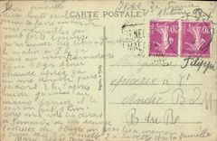 CPA Folklore Auvergne Interieur Auvergnat