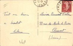 CPA Folklore Les Auvergnats chez eux Une noce en Auvergne