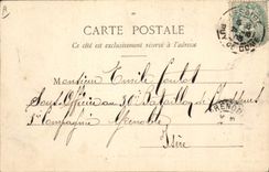 CPA Folklore La Montagnarde Bourree d'Auvergne