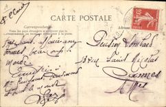 CPA Folklore Une noce Auvergnate Auvergne