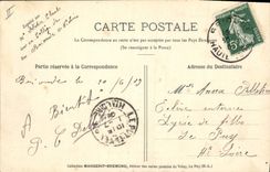 CPA Folklore La bourree a quatre Auvergne