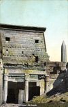 CPA Egypt Egypte Louxor the temple