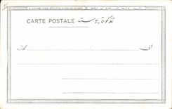 CPA Egypt Egypte temple de Kourna