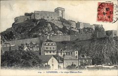 CPA Lourdes Le Vieux Chateau Fort