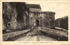 CPA Chateau Vezelay Porte neuve 
