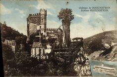 CPA Chateau de Rheinstein