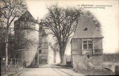 CPA Chateau Brantome Anciennes tours d'enceinte