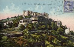 CPA Chateau Royat Le Paradis