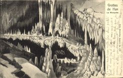 CPA Grotte Grottes de Han La mosquee