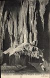 CPA Grotte Grottes de Betharram Le temple des serpents