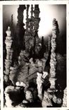 CPA Grotte Grottes Aven d'Orgnac Groupe stalagmitique