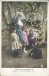 CPA Fantaisie Enfant Poupee Religieuse Enfants
