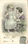 CPA Fantaisie Enfant Poupee Enfants