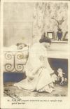 CPA Fantaisie Enfant Poupee Femme 