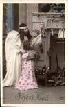 CPA Fantaisie Enfant Poupee Ange Enfants