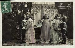 CPA Fantaisie Enfant Poupee Enfants