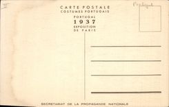 CPA Fantaisie Poupee Femme de Penafiel endimanchee