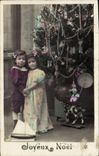 CPA Fantaisie Enfant Poupee Noel