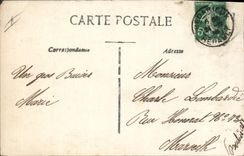 CPA Fantaisie Enfant Poupee Femme Trompette