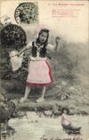 CPA Fantaisie Enfant La Poupee voyageuse