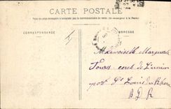 CPA Fantaisie Enfant La Poupee voyageuse