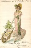 CPA Fantaisie Femme  Poupee 