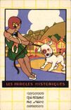 CPA Fantaisie Enfant Poupee Chien