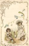 CPA Fantaisie Enfant Poupee 