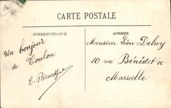 CPA Bateau de guerre Dreadnoughts Diderot Cuirasse d'escadre