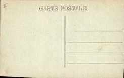 CPA Bateau de guerre Cuirasse la Democratie en marche par gros temps au large de Marseille 