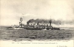CPA Bateau de guerre Le dupuy de Lome Croiseur Cuirasse