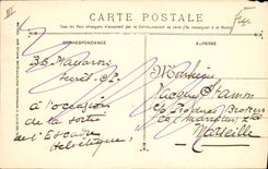 CPA Bateau de guerre Danton Cuirasse d'escadre a turbines