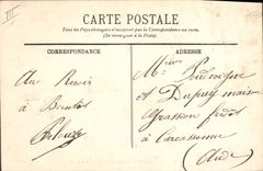 CPA Bateau de guerre Le Democratie Cuirasse