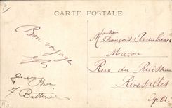 CPA Bateau de guerre Cherbourg L'arsenal le Dupleix