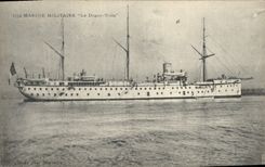 CPA Bateau de guerre Le Duguay Trouin