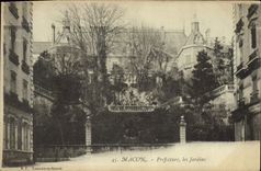 CPA Prefecture les jardins Macon