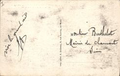 CPA Le Mans Eglise Notre Dame de la Couture et l'Hotel de la Prefecture 