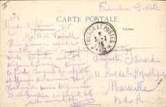 CPA Militaria Bataille de la Marne Revigny Rue de la Gare