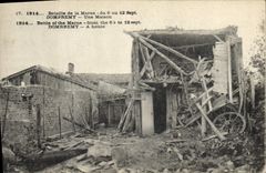 CPA Militaria Domremy Une maison