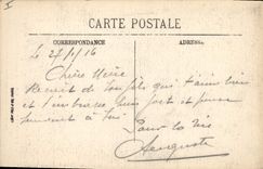 CPA Militaria Cimetiere militaire de Saint Jean d'Ormont Croix du cimetiere