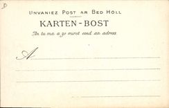 CPA Folklore Baud Fontaine de Notre Dame de la clarte