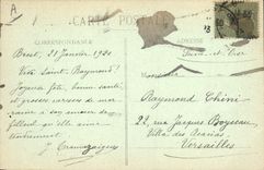 CPA Folklore La Gavotte Danses bretonnes