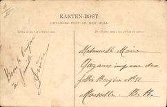 CPA Folklore Joyeux retour d'une promenade en Canot