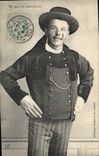 CPA Folklore Un Gars de Quimperle