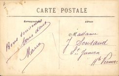 CPA Folklore Plougastel Daoulas Le depart pour le bapteme Enfants