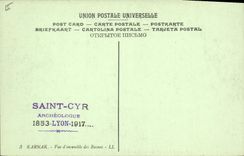 CPA Egypt Egypte Karnak General view of the ruins