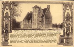 CPA Chateau Plessis les Tours 