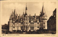 CPA Chateau du Nozet Pouilly sur Loire