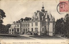 CPA Chateau de Pepinvast Facade Cote de la Pelouse