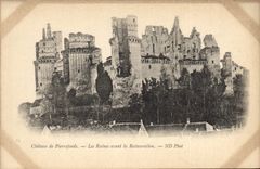CPA Chateau de Pierrefonds Les ruines avant la Restauration